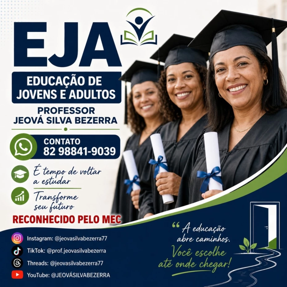 Foto 22:  — Prof. Jeová Silva Bezerra - Cursos de Graduação, Pós Graduação e EJA