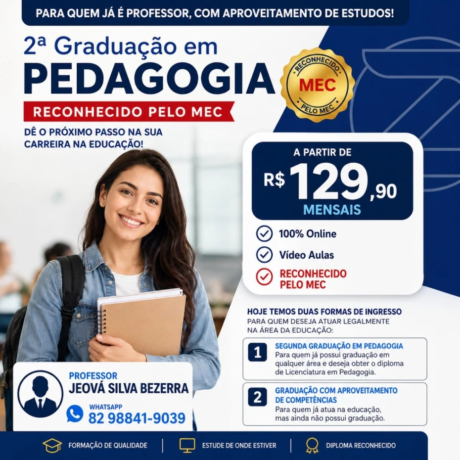 Foto 34:  — Prof. Jeová Silva Bezerra - Cursos de Graduação, Pós Graduação e EJA